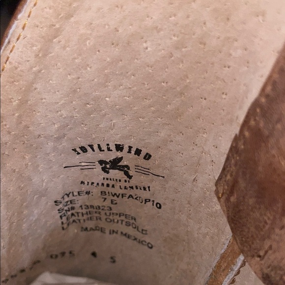 Idyllwind Women’s Wheeler Brown Western Performance Boots - Picture 8 of 8